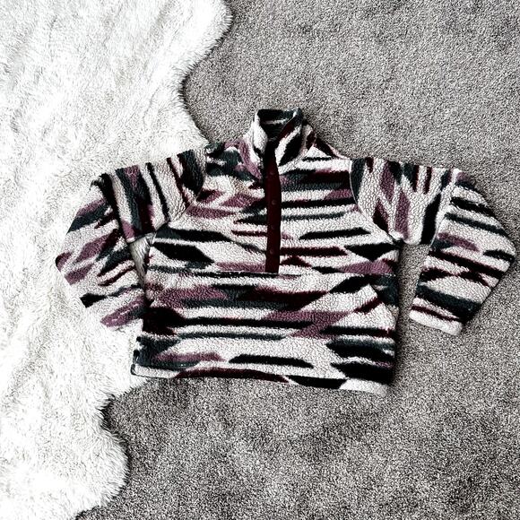 Prana Pullover Snap Button Fleece Size L - Picture 1 of 5
